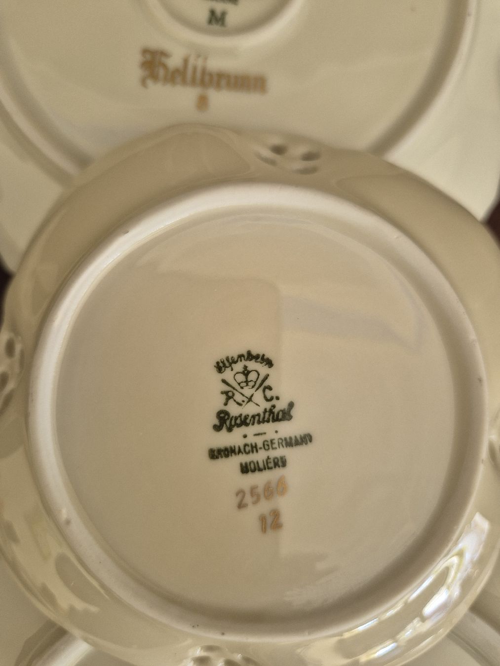 Rosenthal Set di piatti: Rosenthal Teller Set komplett, Dekor mit Blumenmuster – Nuovo (secondo la descrizione) da Eschlikon TG venduto da zuzanka80 9