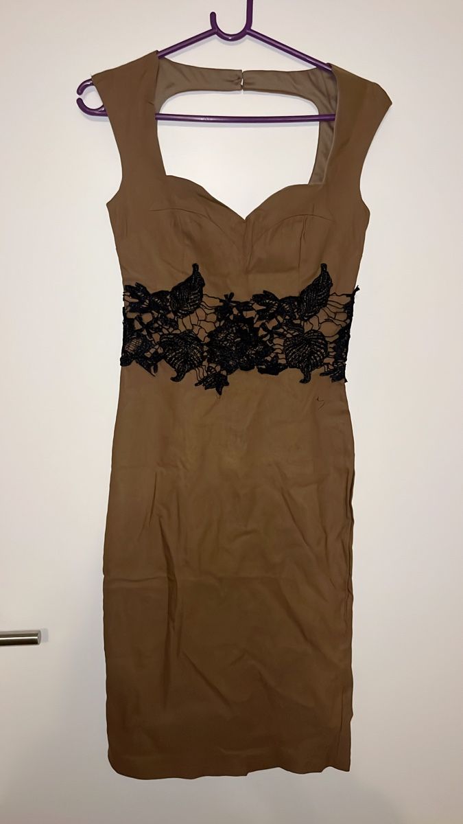 Kleider: Elegantes Kleid mit Spitze Gr. 12 – Neu (gemäss Beschreibung) aus Dübendorf von ani_xht5