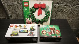 Lego Noël Brick Headz House