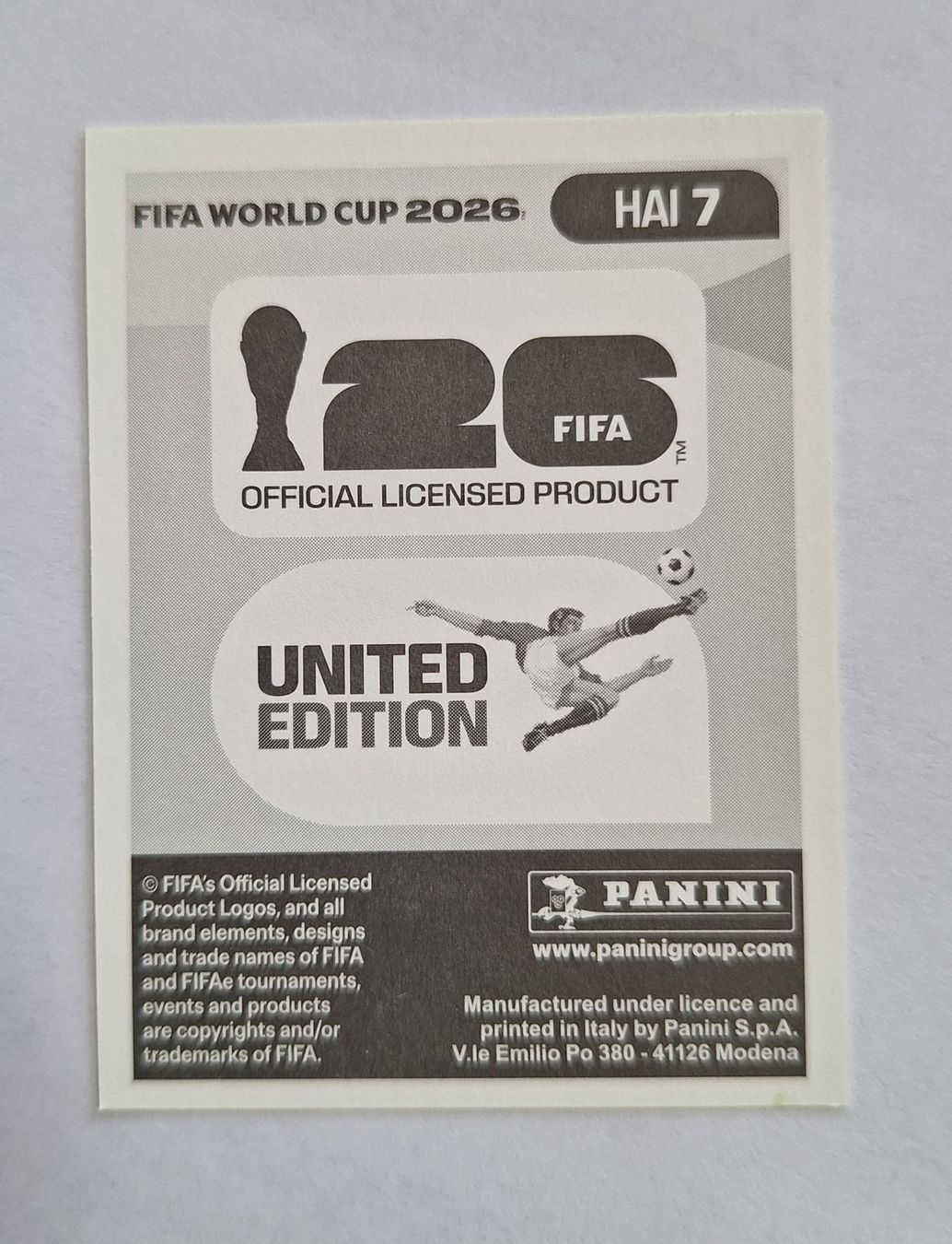 Panini Sammelbilder & Trading cards: Panini Duke Lacroix HAI 7 – Neu (gemäss Beschreibung) aus Romanens von Crocette 1