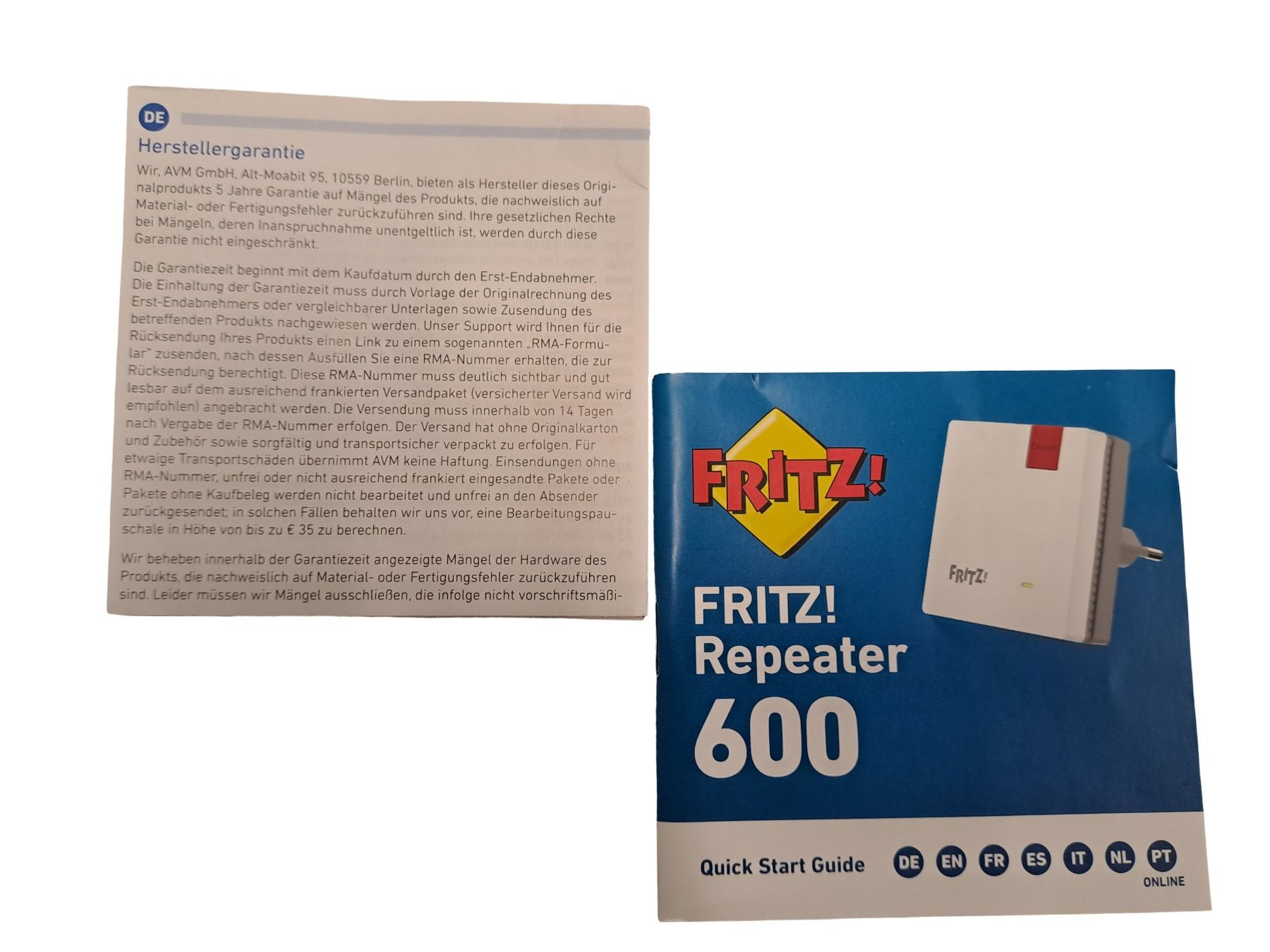 WiFi: FRITZ! Repeater 600 – Usato da Männedorf venduto da Restwert_Maennedorf 2