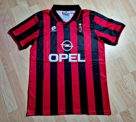 Lotto 95/96 AC Milan Trikot Grösse L NEU