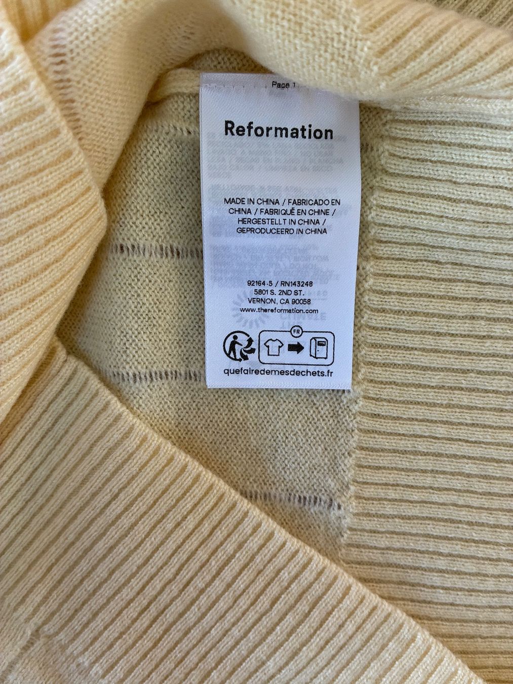 Reformation Pullover & Sweatshirts: Reformation Cashmere Kurzarmpullover Grösse XS – Neu und originalverpackt aus Zürich von mad_k2wd 2