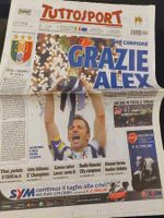 "TUTTOSPORT" 14.05.2012 - LETZTER JUVE MATCH VON DEL PIERO!