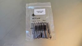 10 Wiha Bits PZ2 x 50mm