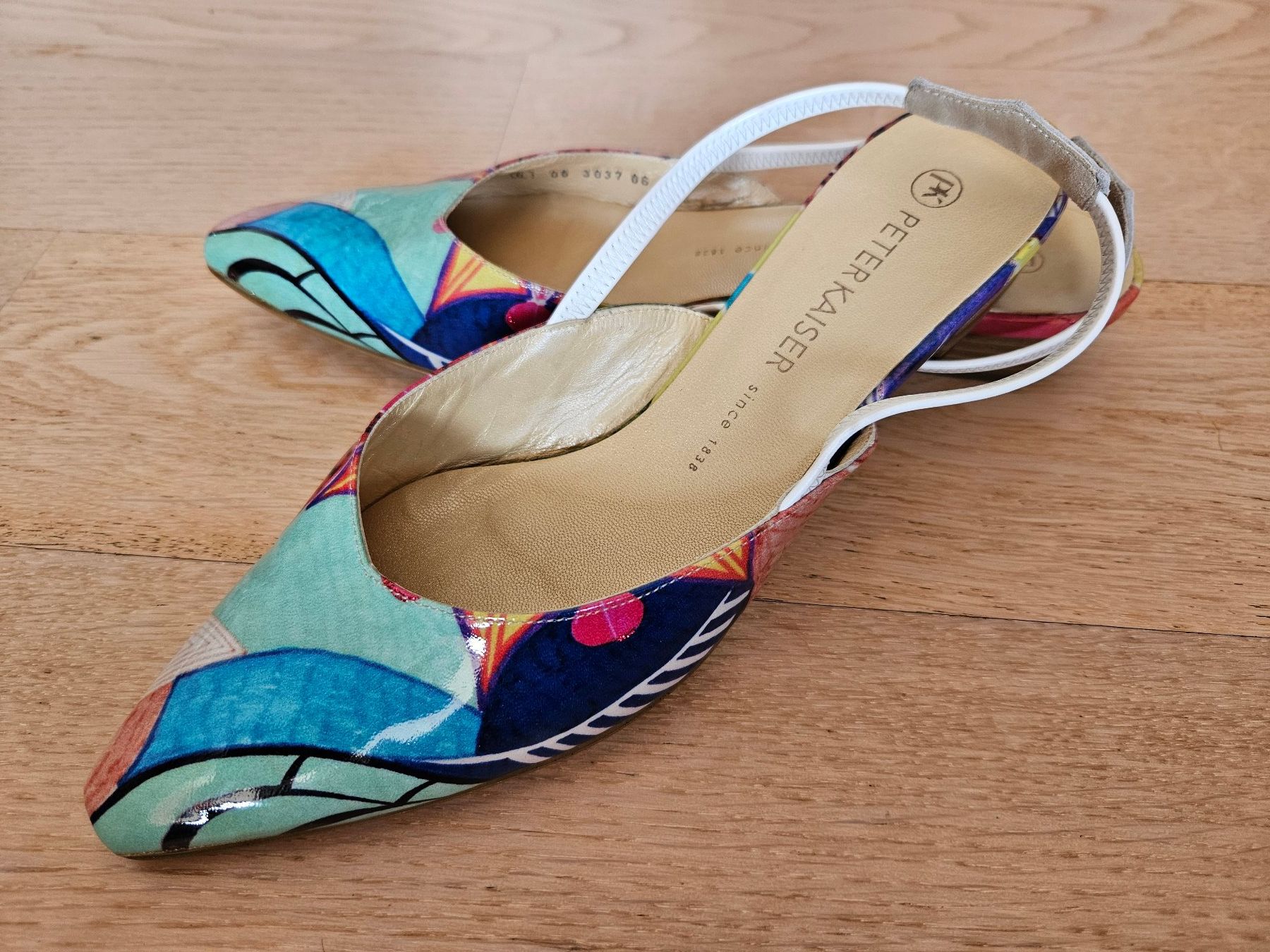 Scarpe da donna: Slingpumps ¦ Marke: Peter Kaiser ¦ Grösse: 39 ¦ Farbe: bunt – Usato da Rafz venduto da Serious67 3