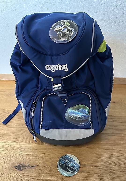 Equipement de magasin & Foires: Ergobag Schulthek Schulrucksack mit Kletties – D'occasion à Männedorf par han_5vkz