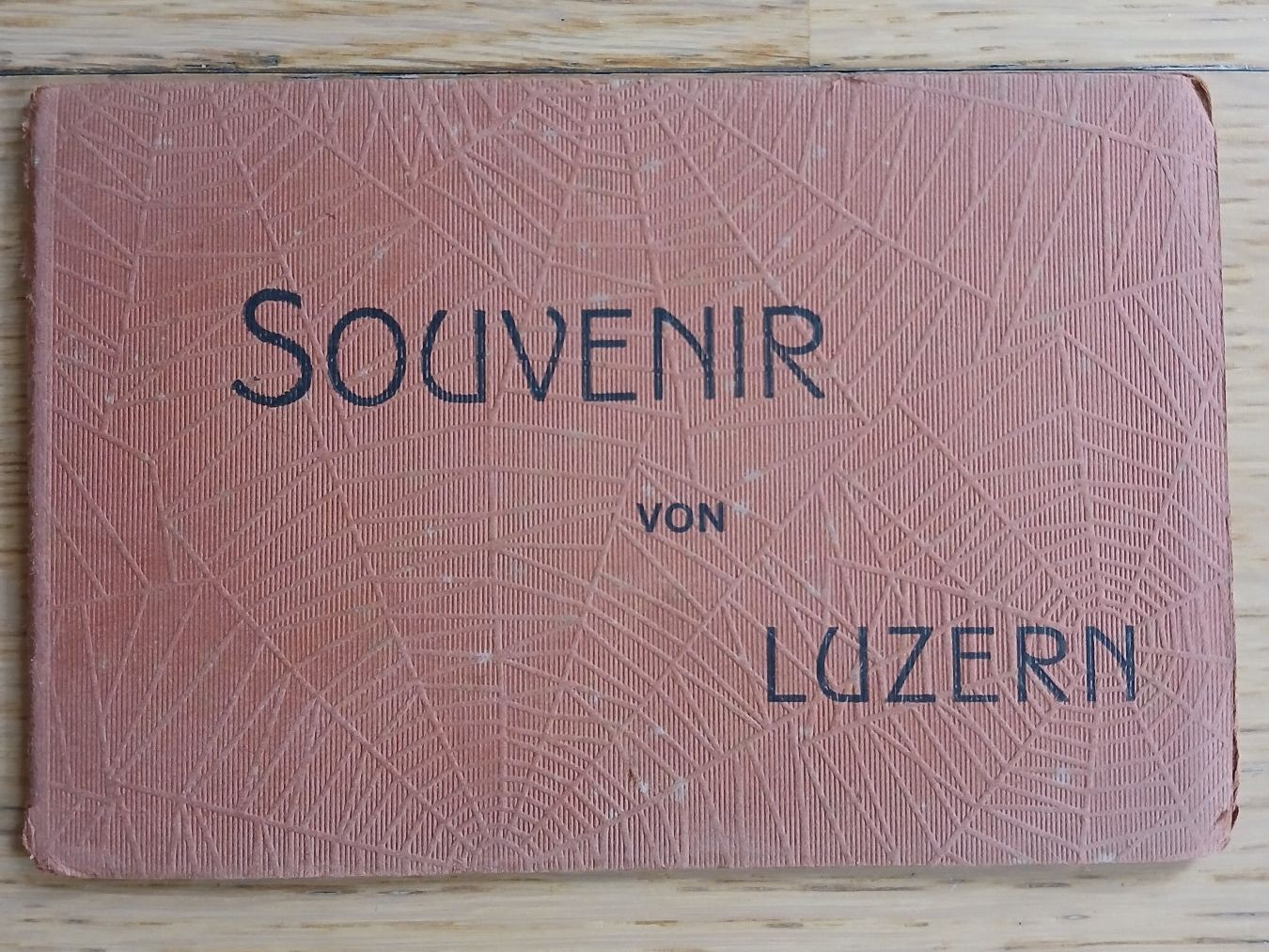 Cartoline postali: Souvenir von Luzern, um 1909 – Usato da Wettingen venduto da Aromat