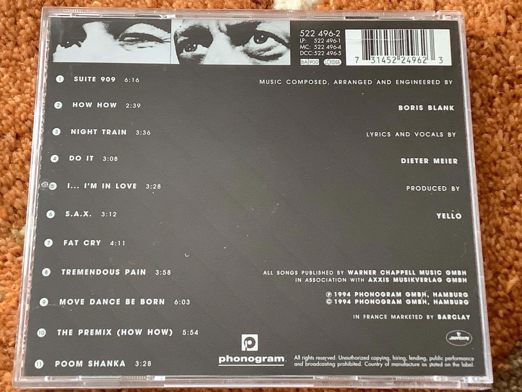 CD: Yello * Zebra – Usato da herzogenbuchsee venduto da HIFIANER 1