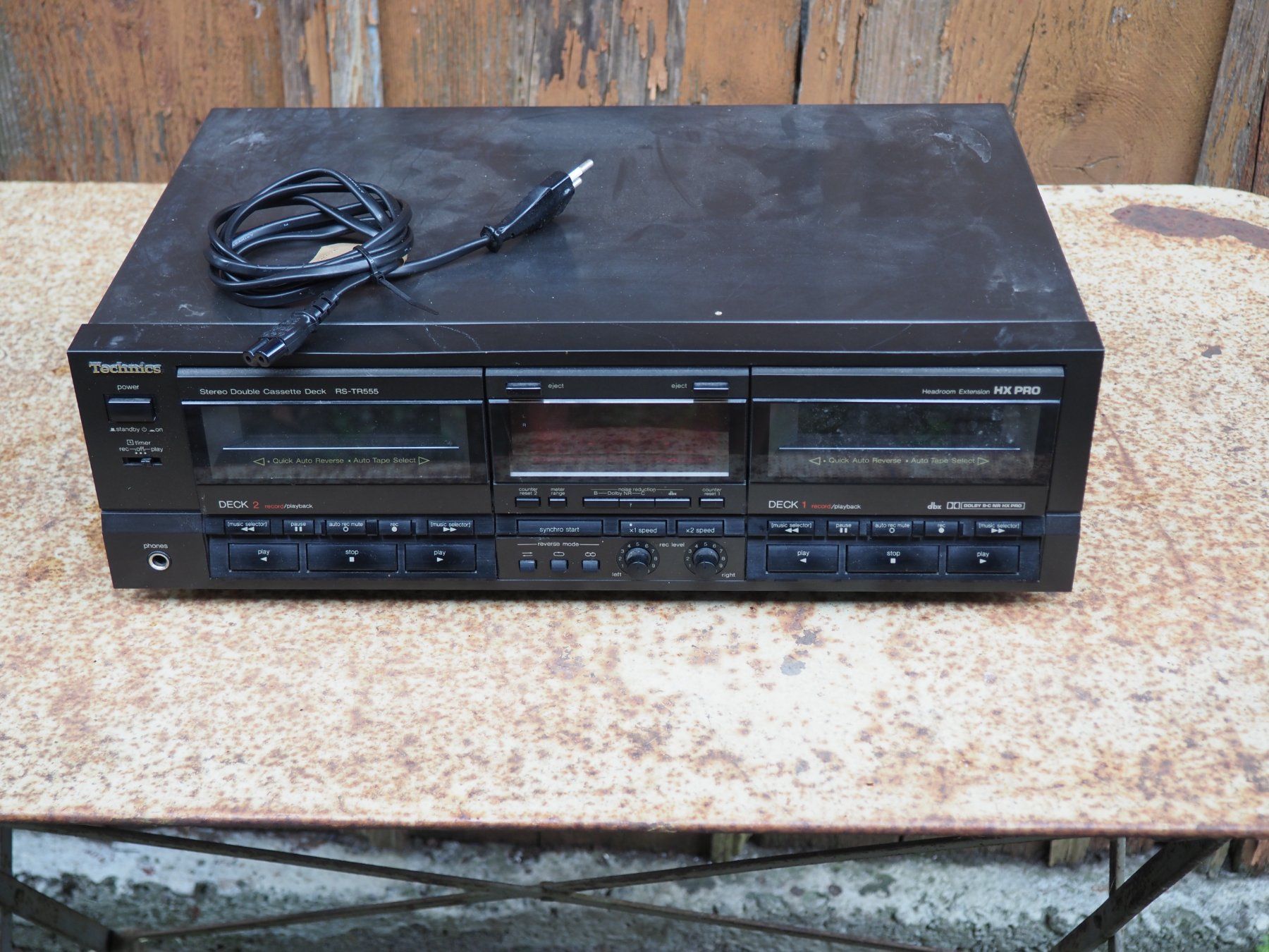 Technics Registratori: Kassettengerät: Technics RS-TR555 – Usato da Schänis venduto da Wewu