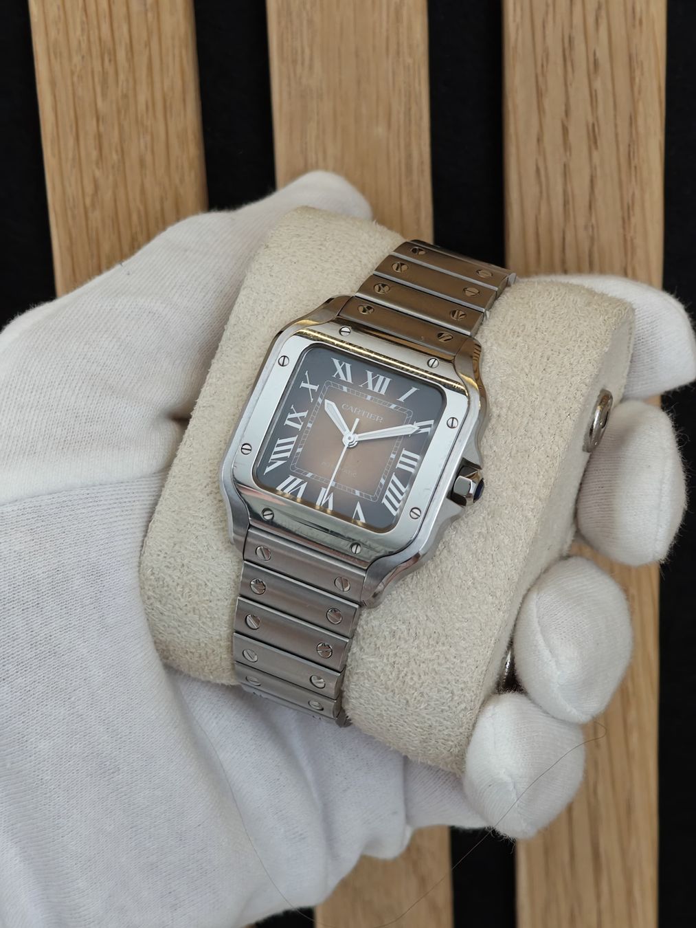 Cartier Orologi: Cartier | Santos de Cartier | Medium – Usato da Männedorf venduto da AeternusWatches 1