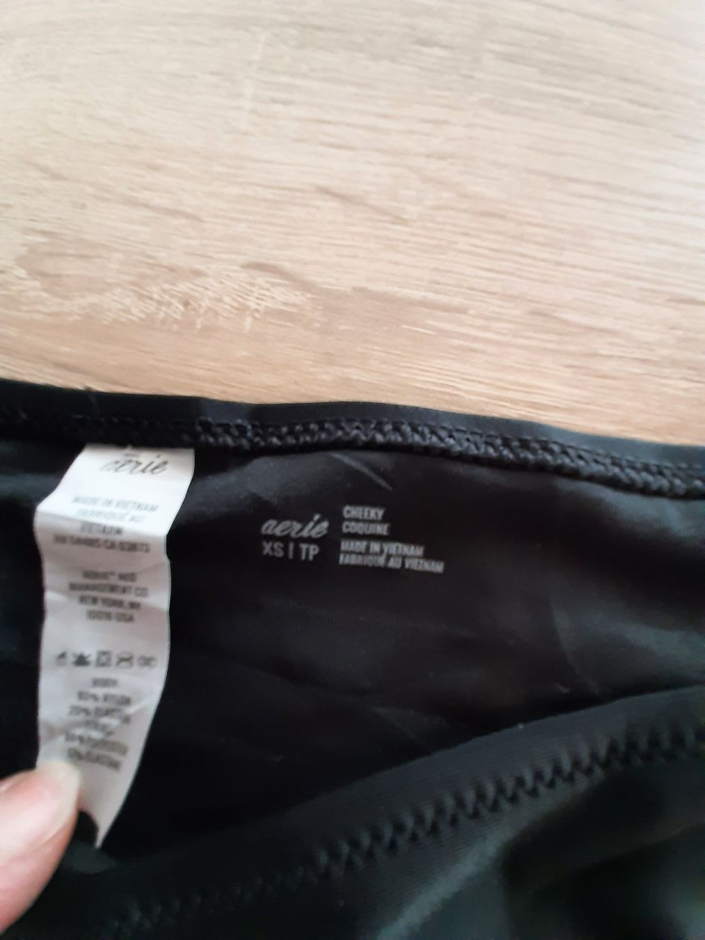Costumi da bagno & Bikini: Bikini-Hose schwarz Gr. XS – Usato da Menziken venduto da Rien1 2