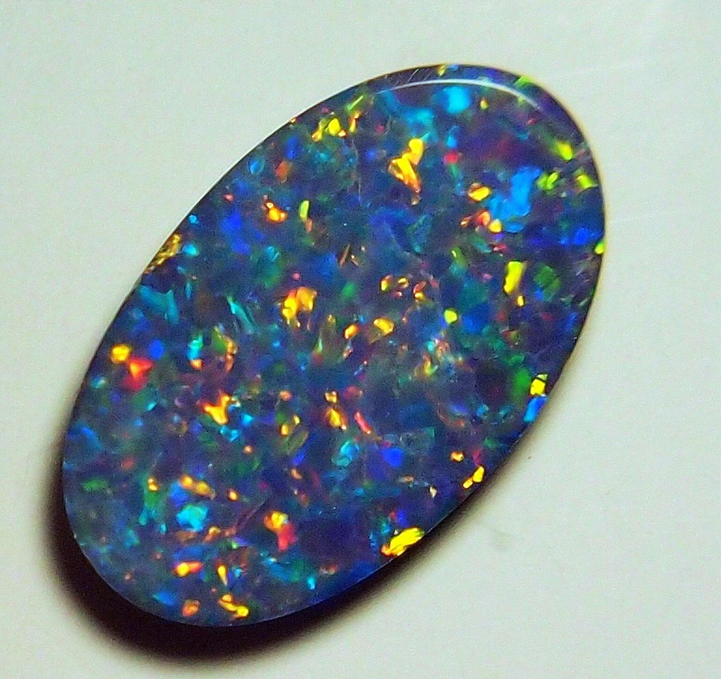 Pietre preziose: 3,80 CTS A GRADE STUNNING DOUPLETTE OPAL! AAA – Nuovo e nell'imballaggio originale da Reinach BL venduto da Marblue 2