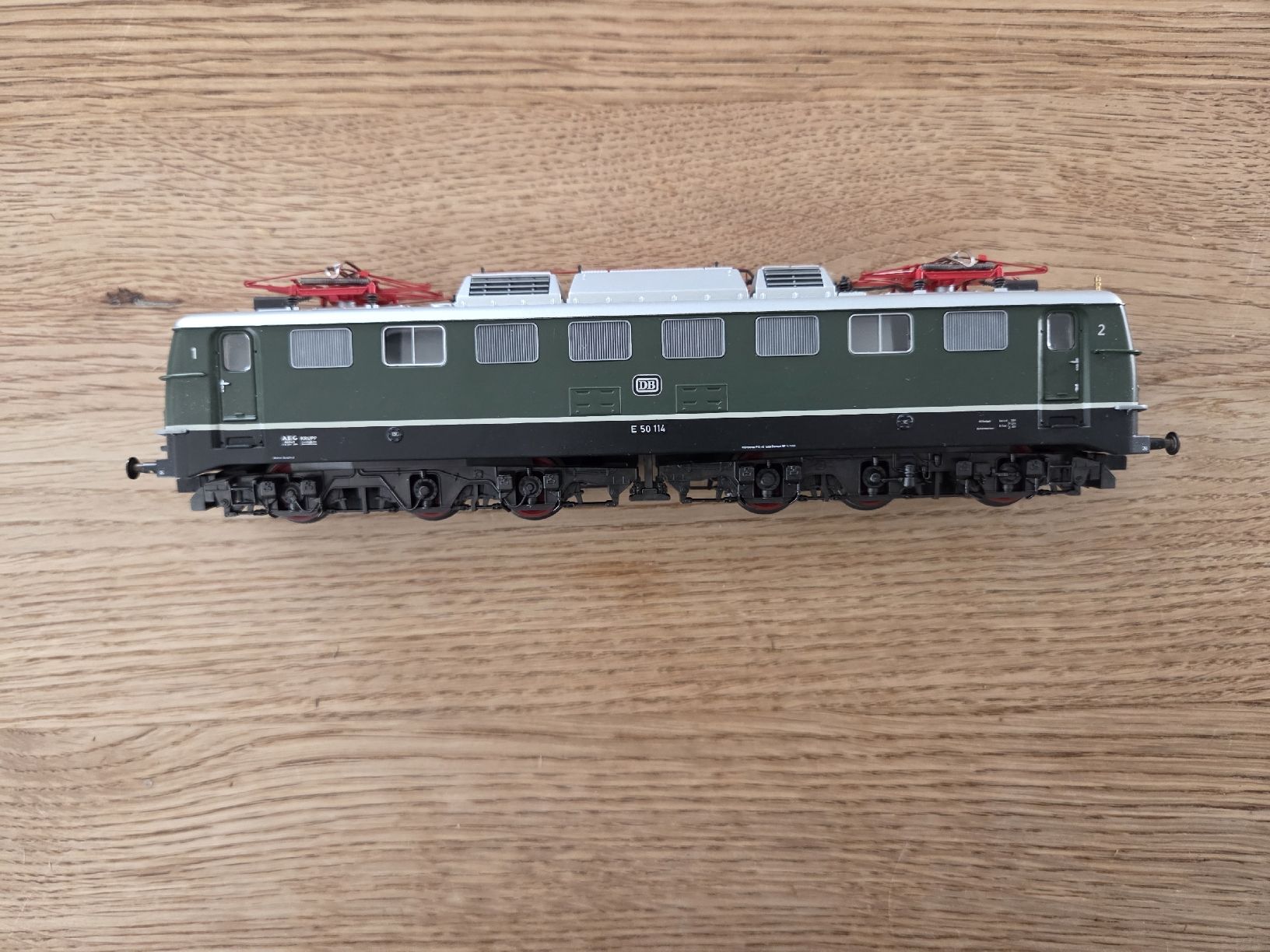 Roco Modellini di ferrovie: Elektrolokomotive DB E 50 114  – Usato da Berikon venduto da TopLok1 2