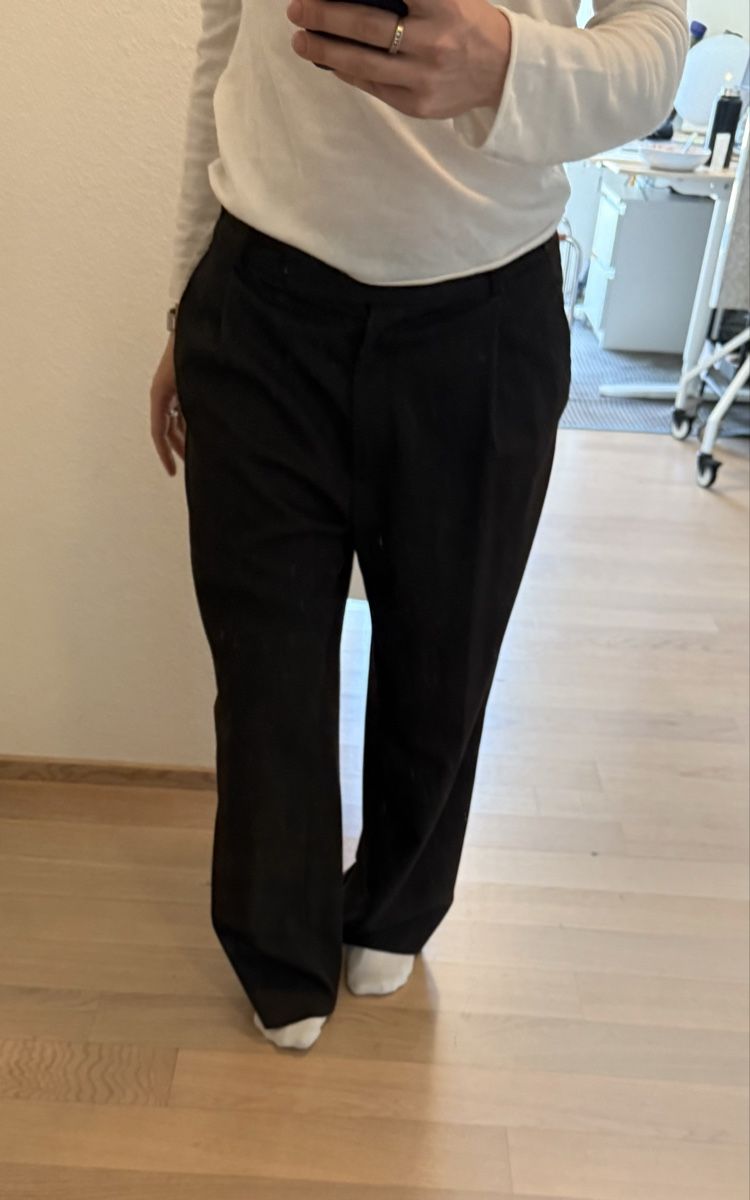 Lamarel Pantaloni: Lamarel trousers chocolate brown – Usato da Zürich venduto da AlineCr
