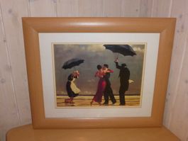 Jack Vettriano Druck in Holzrahmen 50x60 cm (Bildgr. 38x29)