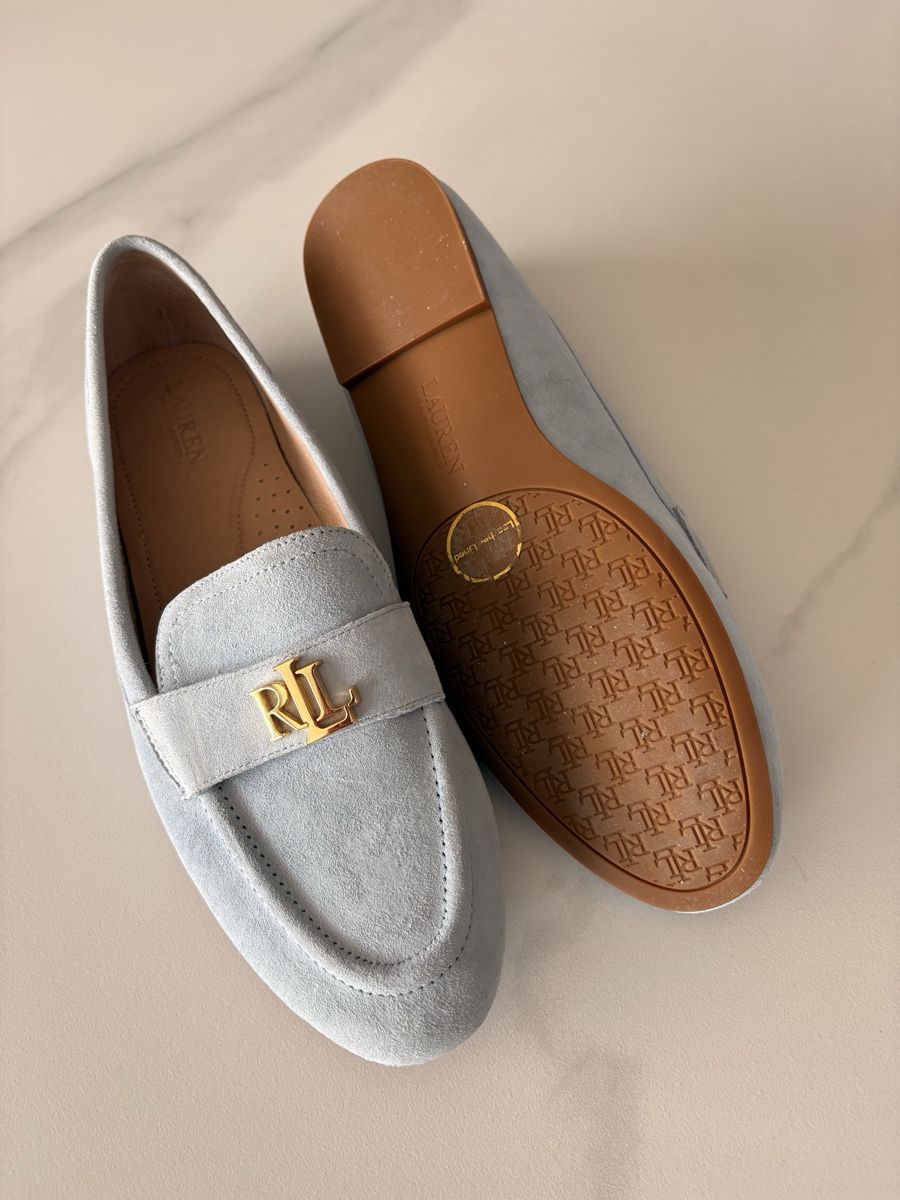 Ralph Lauren Scarpe da donna: Lauren Ralph Lauren Loafer hellblau Groesse  – Nuovo e nell'imballaggio originale da Bülach venduto da CarinAlexandra 2
