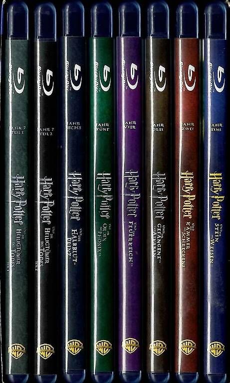 Tutti i DVDs: Harry Potter 1-7 - Complete Collection - Blu-rays – Usato da Dörflingen venduto da Super-Bob 1