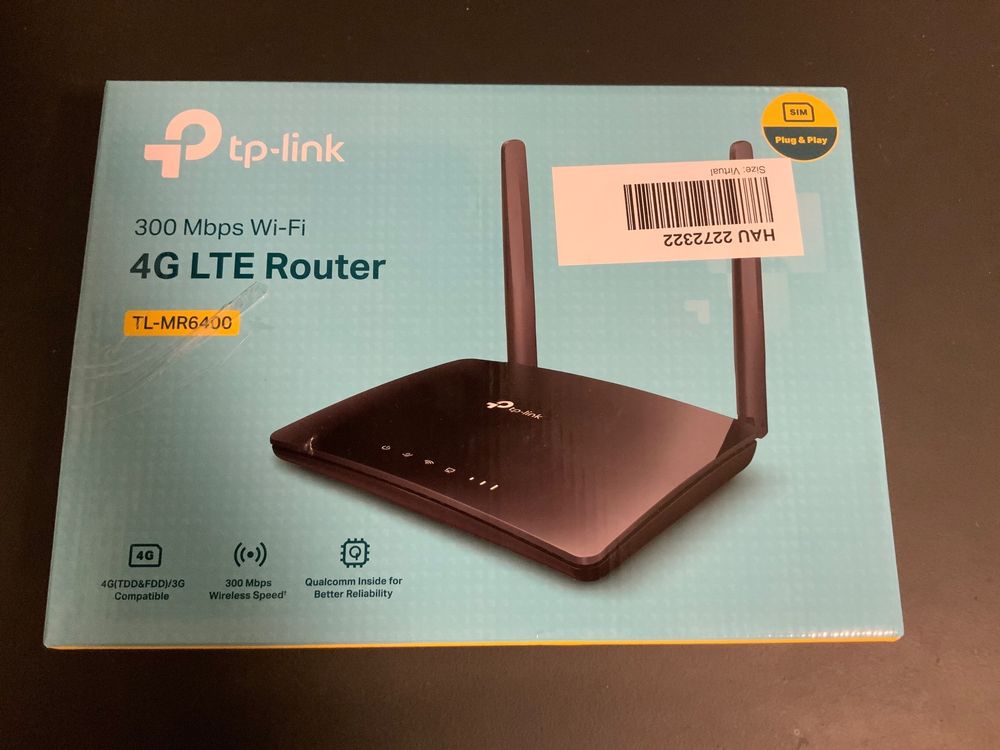 4G LTE Router (Neu und originalverpackt) in Kappel SO für CHF 30 – mit ...