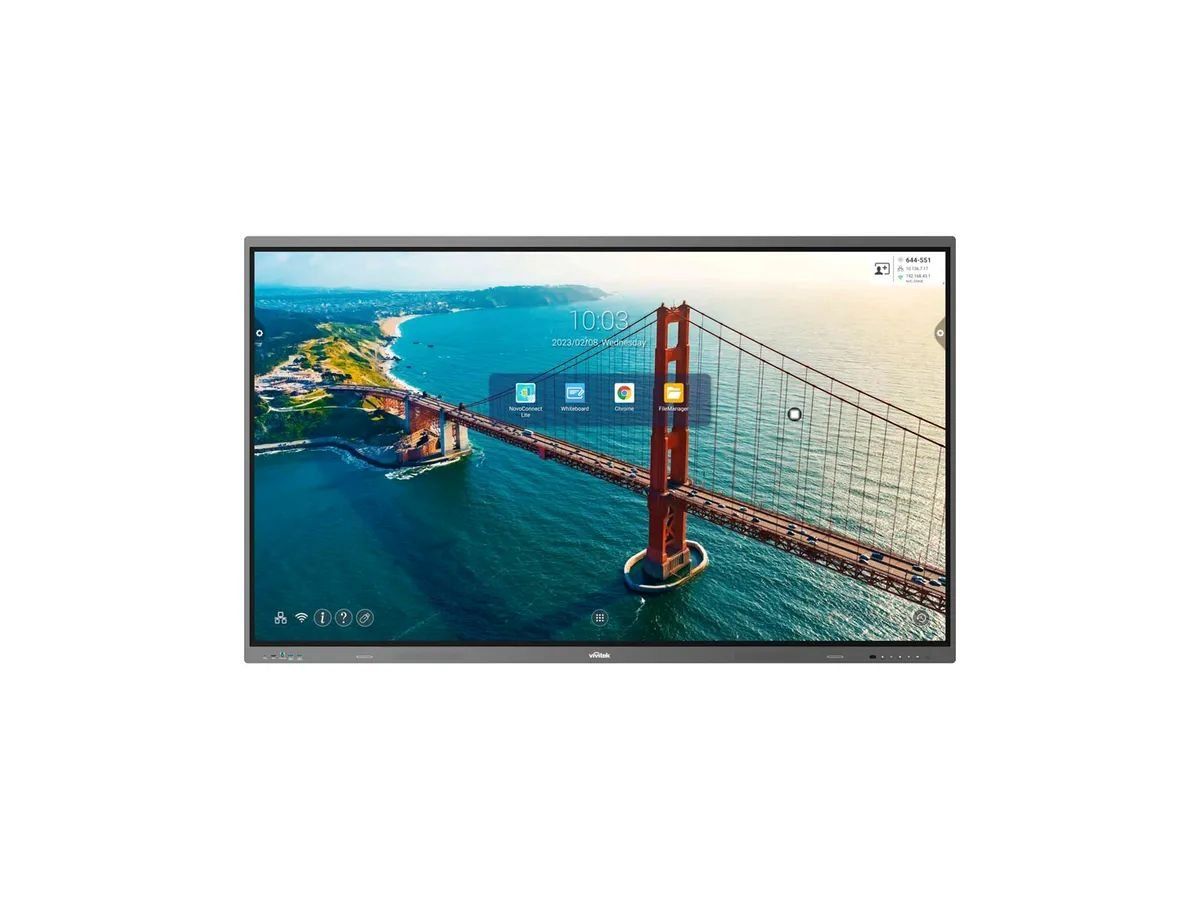 Monitor: Vivitek BK652i 65" Collaborative Touch Panel UHD – Nuovo (secondo la descrizione) da Uster venduto da lookandlisten