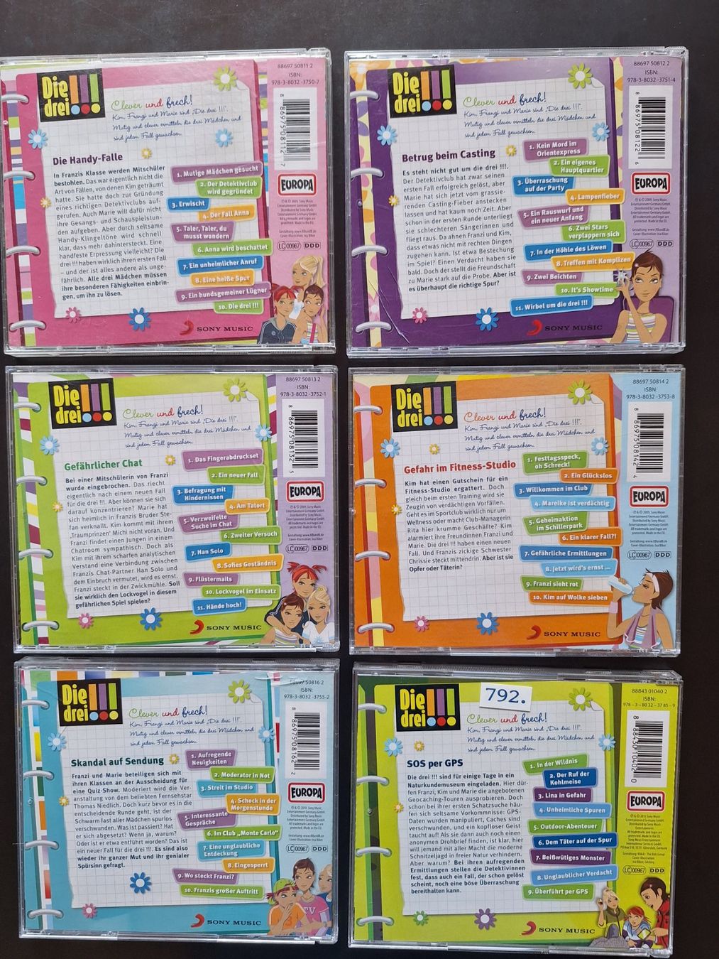 Audiolibri: Die drei !!! (6 CD's) – Usato da Andelfingen venduto da Rihanna9 1