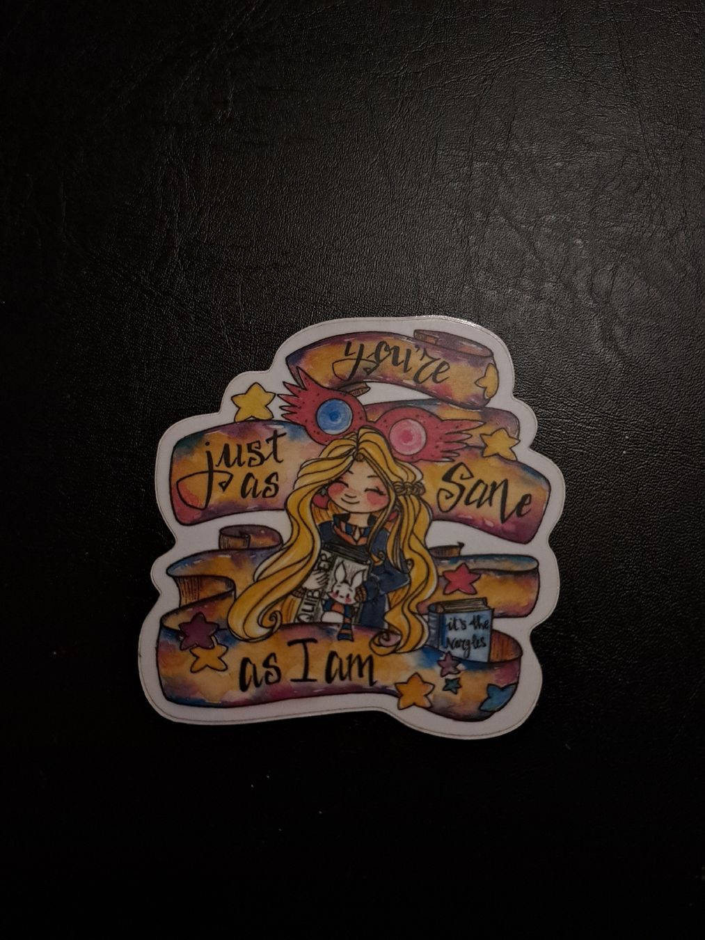 Aufkleber: Sticker Harry Potter Luna Lovegood – Neu und originalverpackt aus Zürich von dph_r9t2 1