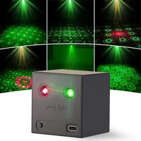 Discolicht Partylicht Akku 600mAh Wiederaufladbar DJ 64