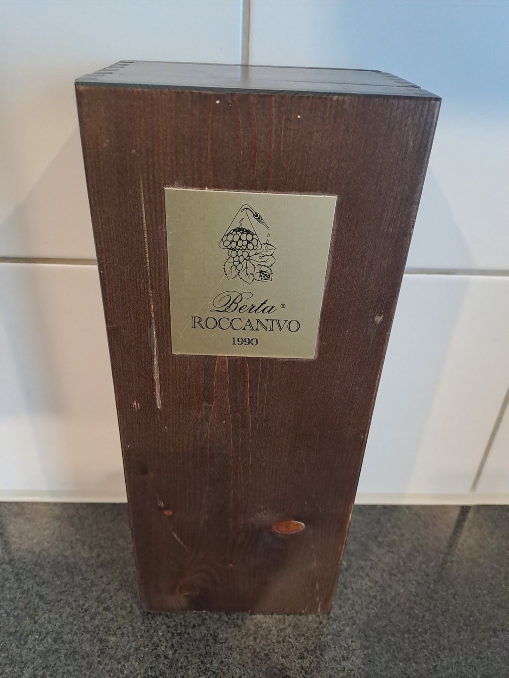 Berta Bevande alcoliche: Berta Grappa Roccanivo 1990 mit OHK – Nuovo e nell'imballaggio originale da Elsau venduto da Kellerraeumung 9