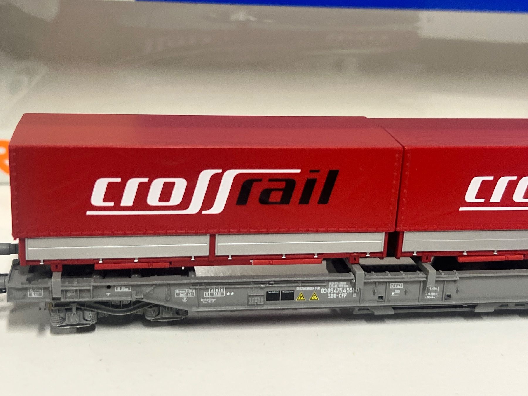 Roco Modellini di ferrovie: Roco 47121  SBB crossrail  H0 DC – Nuovo e nell'imballaggio originale da Geroldswil venduto da TopTrain54 3