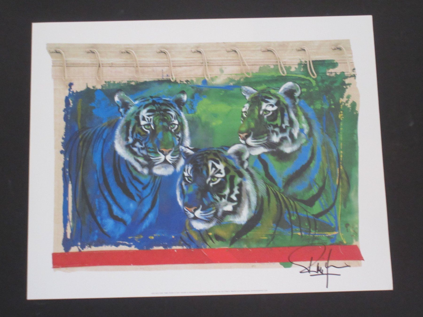 Foto & Immagini: Rolf Knie DREI TIGER  handsigniert – Nuovo (secondo la descrizione) da Weinfelden venduto da Kunst2010