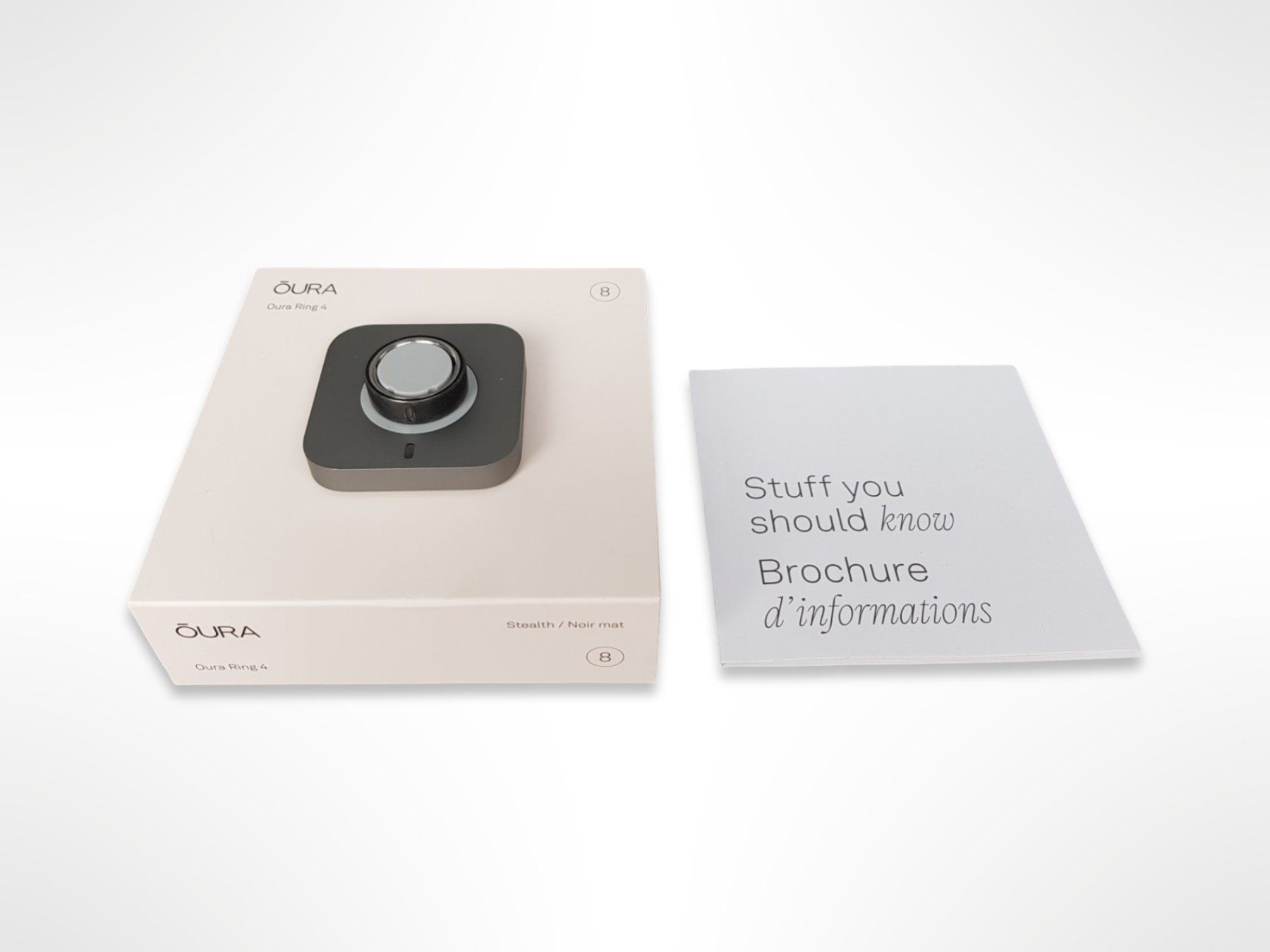 Oura Ringe: OURA Ring 4 Stealth Gr. 8 – Gebraucht aus Suhr von Restwert_Suhr 1