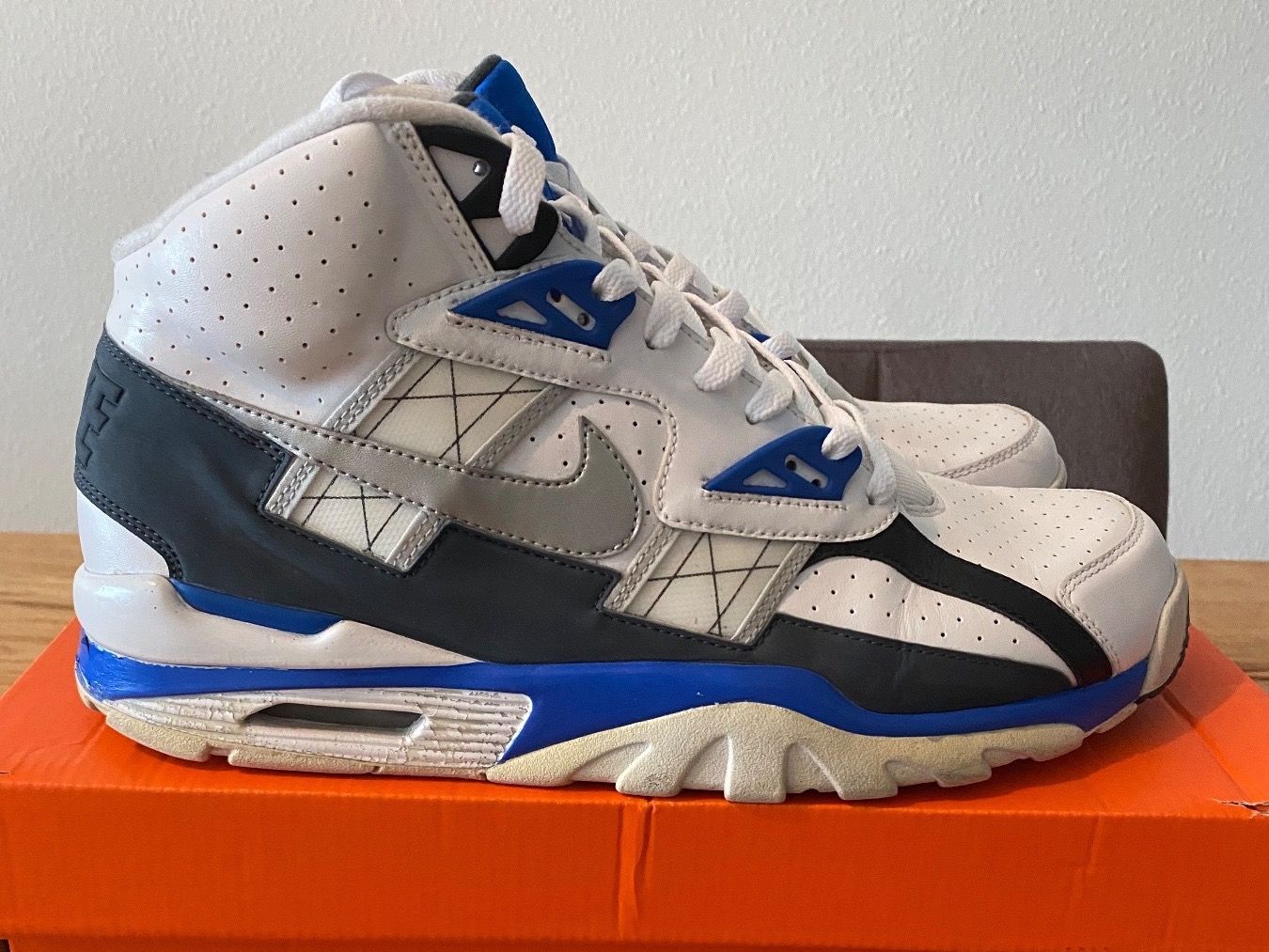 Nike Scarpe da uomo: Nike Air Trainer Sc High - 2014 - Cobalt – Usato da Zürich venduto da sell_my_stuff