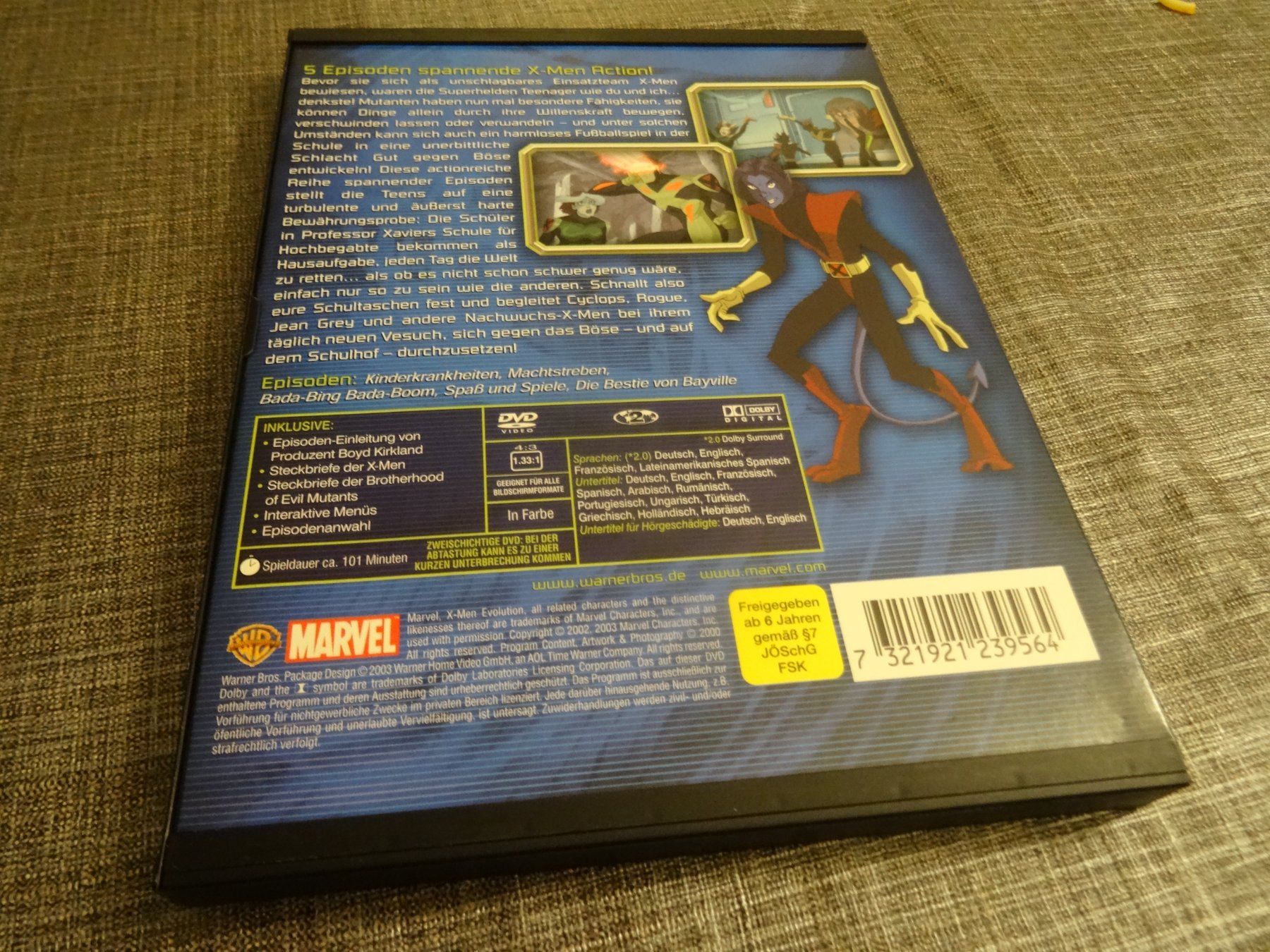 Tutti i DVDs: X-Men Evolution - Die Mutanten, DVD – Usato da Olten venduto da Disc-Verkauf 2