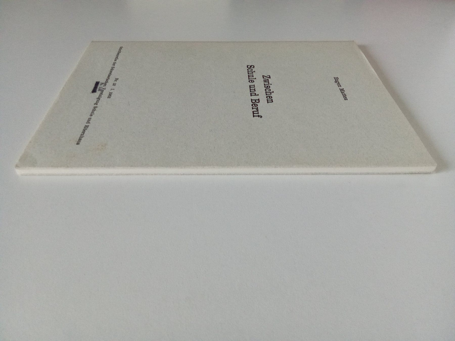 Libri: Zwischen Schule und Beruf, 1962 – Usato da Bilten venduto da Bora3 1