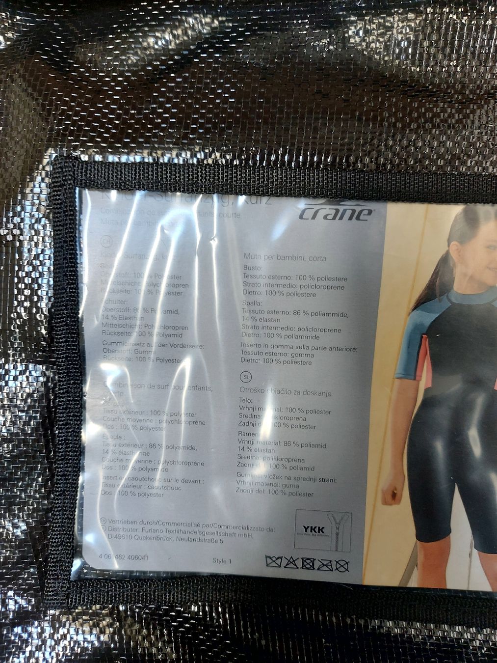 Completi: Tuta da surf ragazza 110 / 116 nuova  – Nuovo e nell'imballaggio originale da Coldrerio venduto da camillo71 4