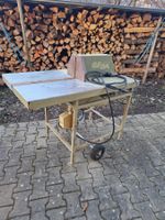 Tischkreissäge GEBA, Einsatzbereit
