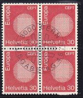 ET 4er Block EUROPA 1970