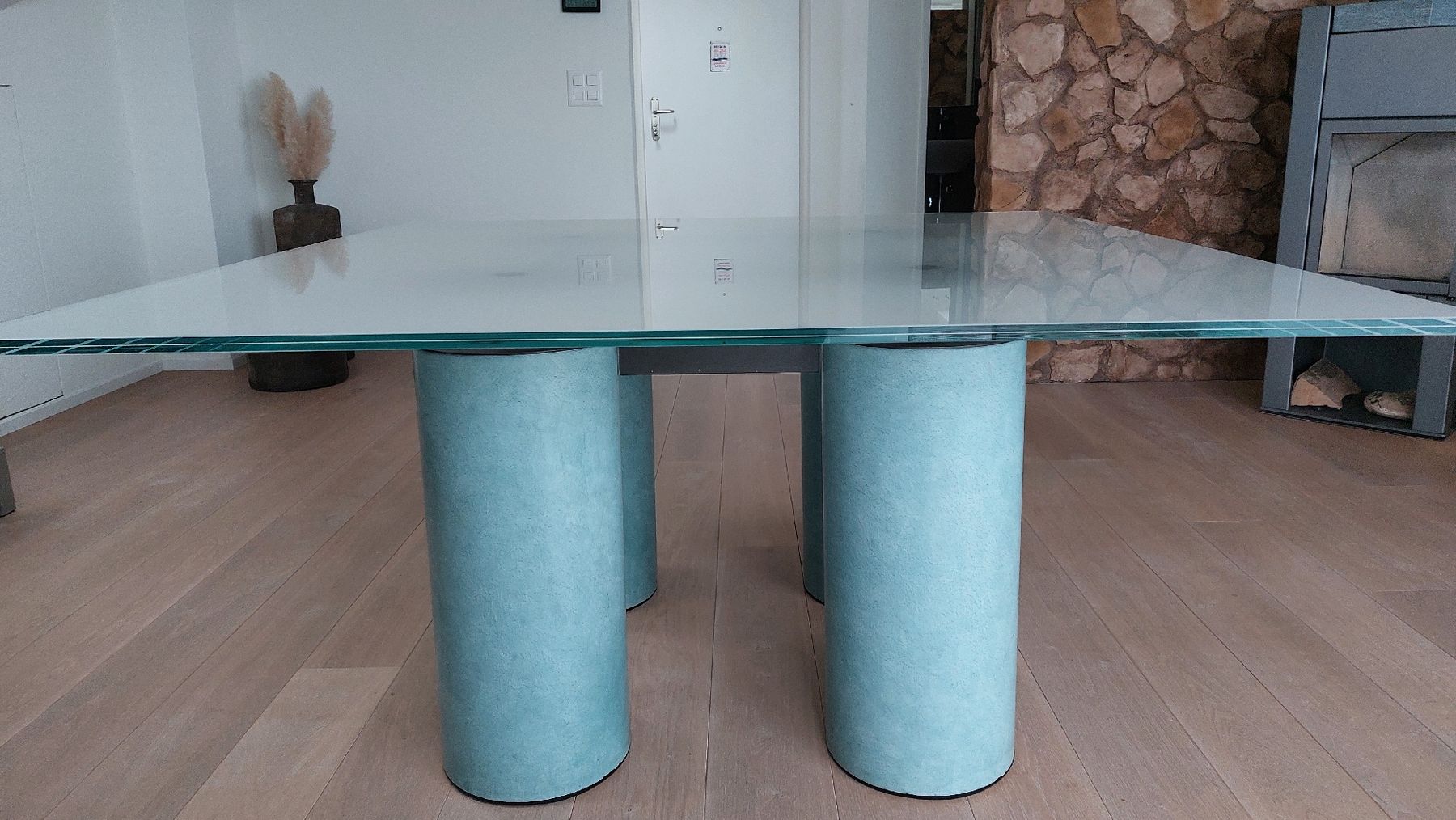 Tavoli: Quadratischer Esstisch "Serenissimo", 145x145cm – Usato da Rain venduto da Lillyfra 1