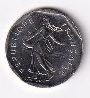Frankreich 2 ffr 1998ss+