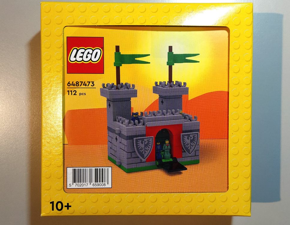 Lego Kit di costruzioni: Lego NEU OVP! 5008074 Graue Burg Set (2023) RAR, exklusiv! – Nuovo e nell'imballaggio originale da Basel venduto da SwissBrickBank