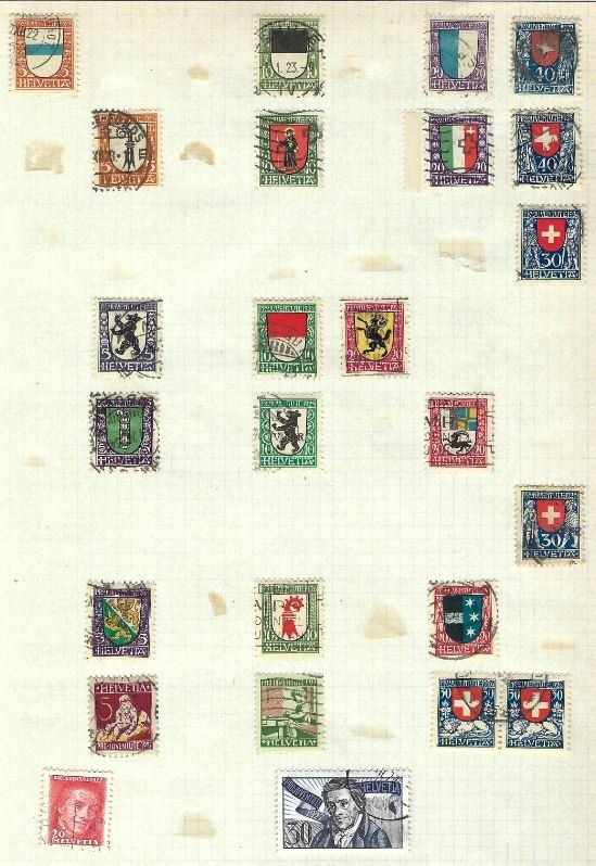 Alle Briefmarken: Sammlung Pro Juventute ab 1913 / Collection Pro Juventute – Gebraucht aus PRANGINS von Dorp 1