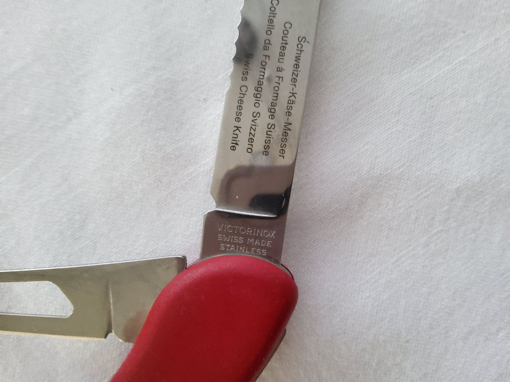 Victorinox Taschenmesser: Taschen-Käsemesser – Gebraucht aus Oberwangen b. Bern von rol_p5g6 2