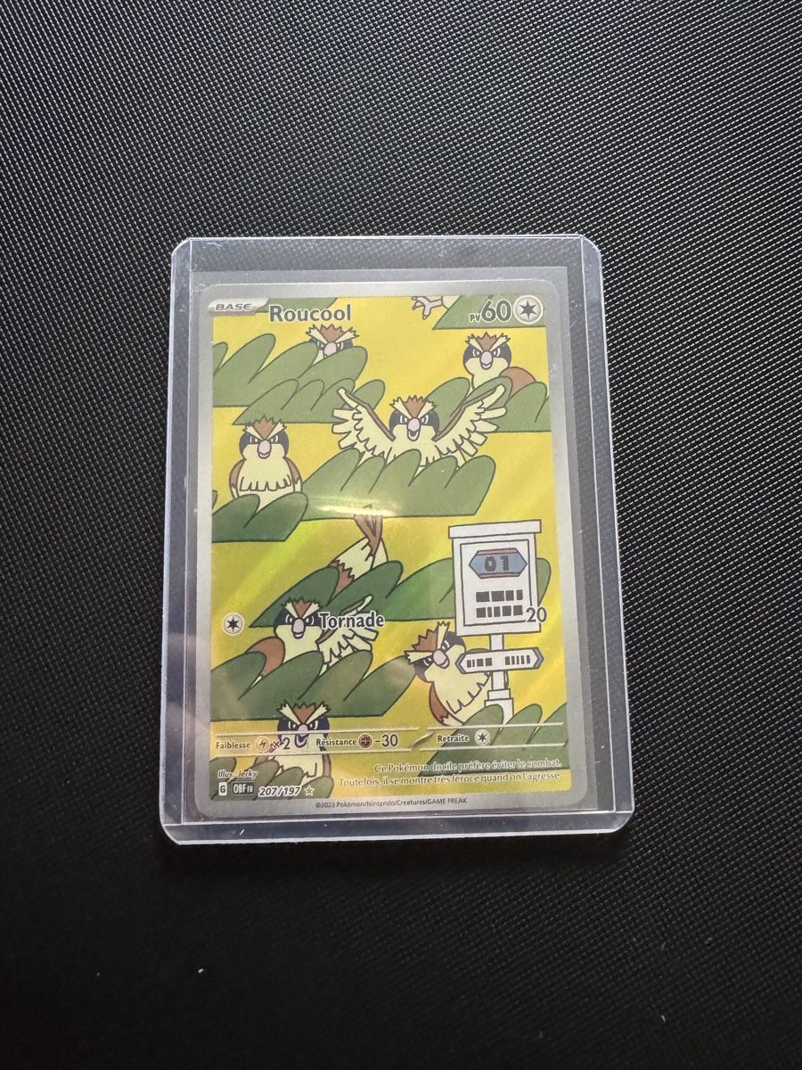 Pokémon Carte collezionabili: Roucool 207/197 AR NM FR – Nuovo e nell'imballaggio originale da Courtepin venduto da cr7_jk98 3