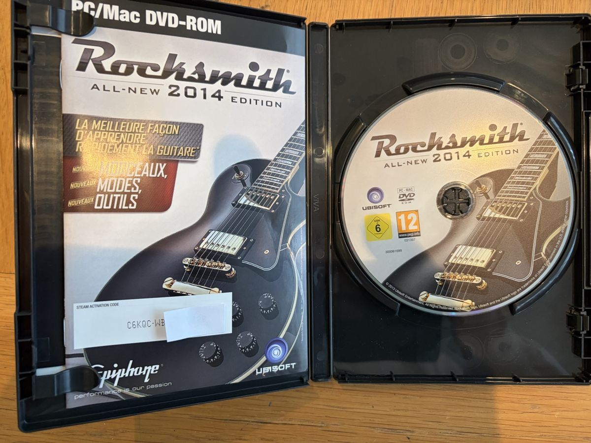 Giochi: Jeu PC /Mac Rocksmith avec clé  – Usato da Echallens venduto da JAR69 1