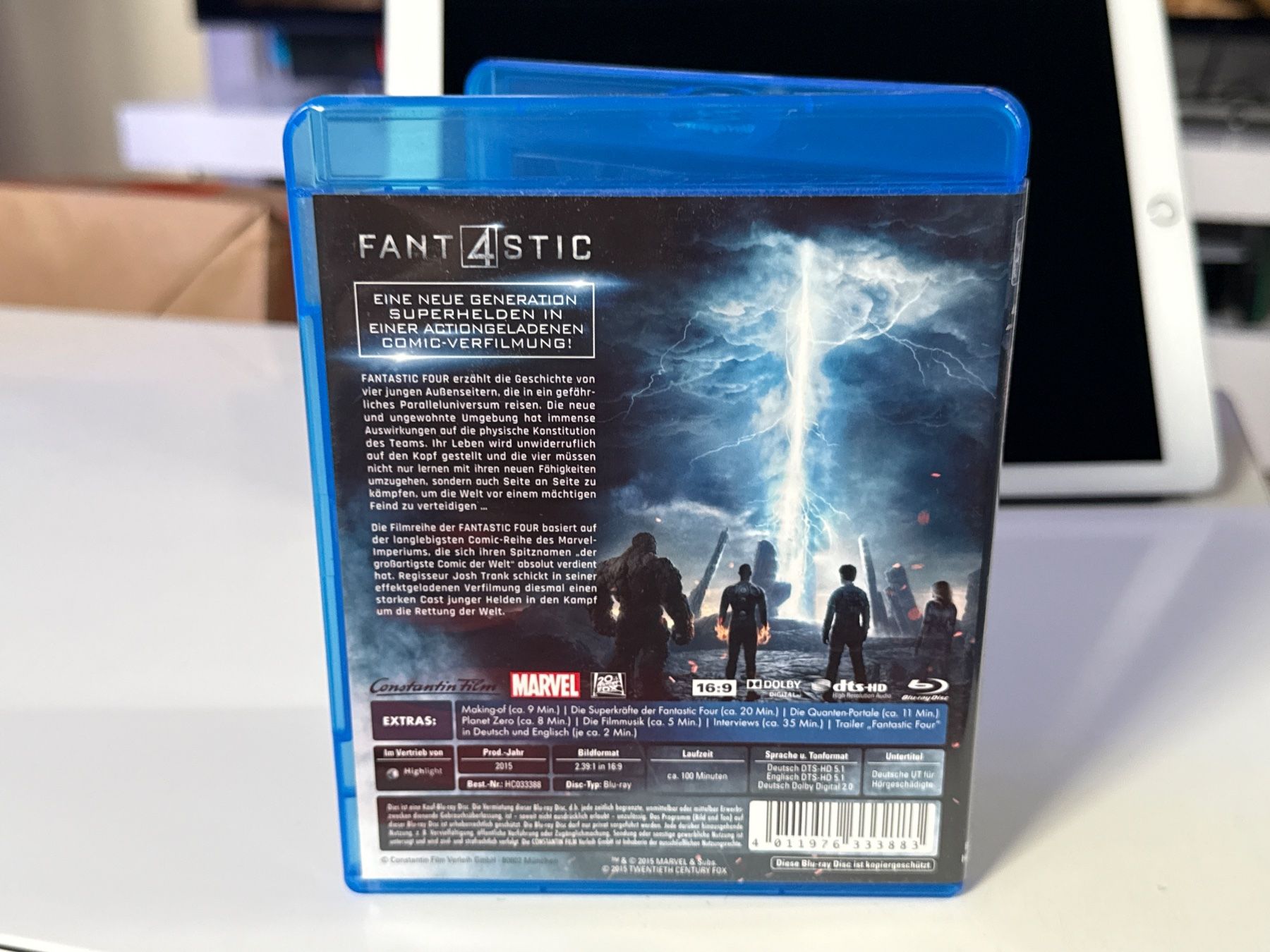 Tutti i DVDs: Fantastic Four - Blu-ray – Usato da Allschwil venduto da meeresperle 1