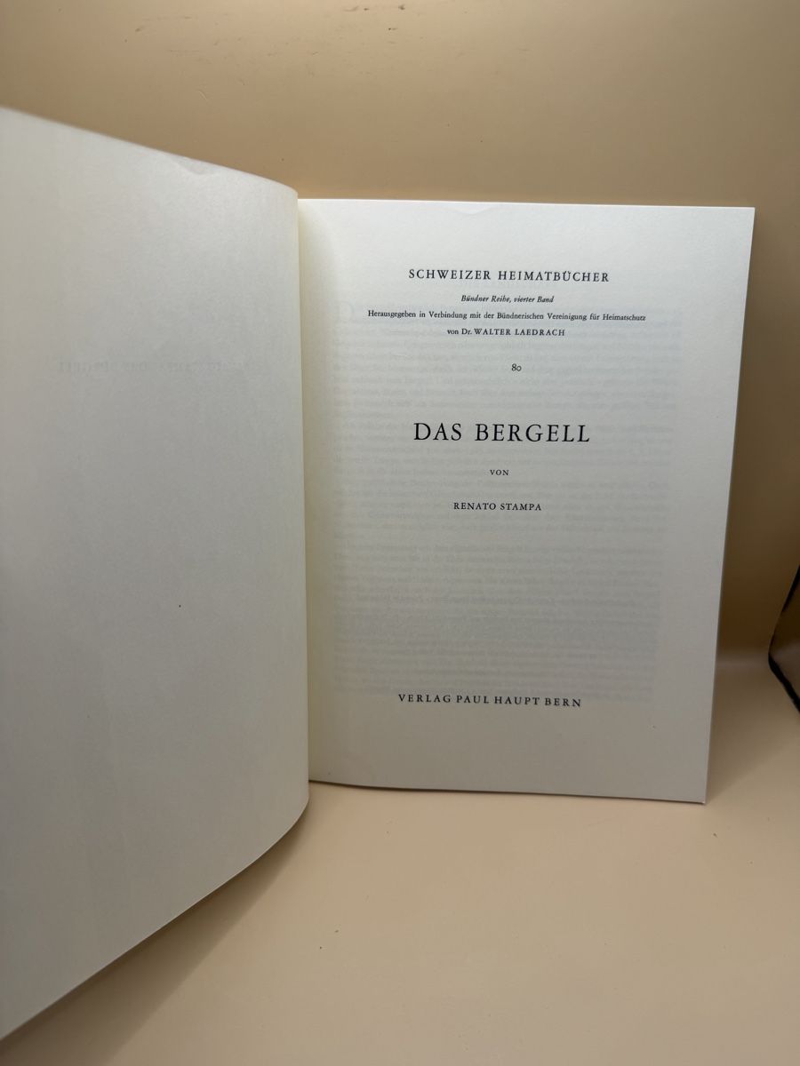 Libri: Das Bergell – Schweizer Heimatbücher – Usato da Genève venduto da sho_67qj 3