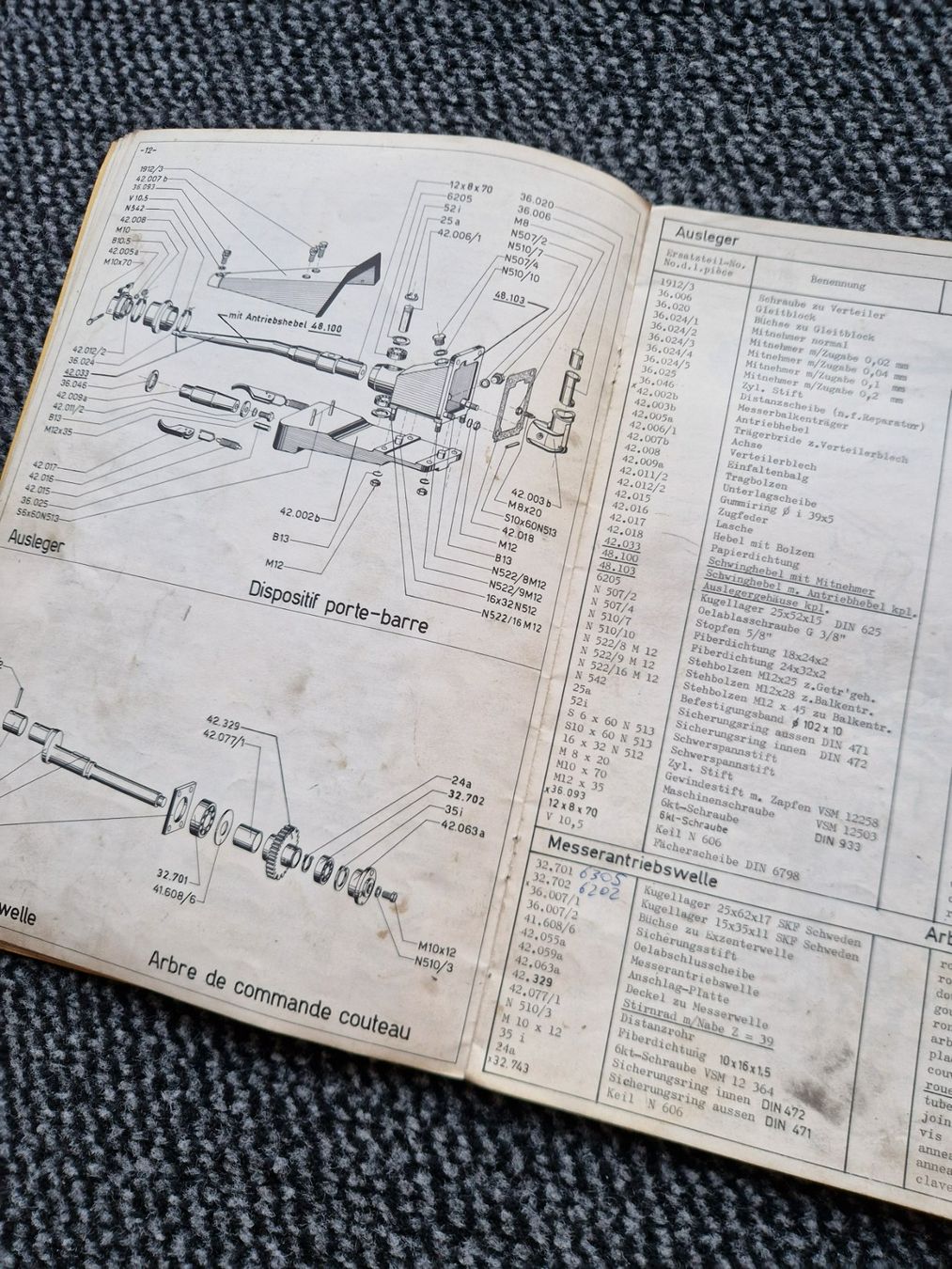 Rapid Trattori: Original Anleitung + ET-Liste Rapid Rex Motormäher – Usato da Dürnten venduto da Bachtel84 4