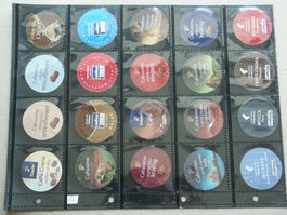 40 verschiedene     Kaffeekapsel Deckeli