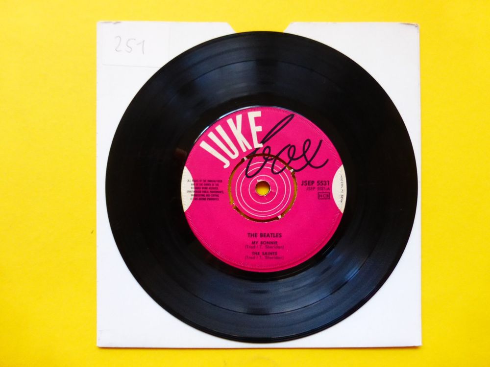 THE BEATLES CHUBBY CHECKER "EP" MY BONNIE (SWEDEN) Kaufen auf Ricardo