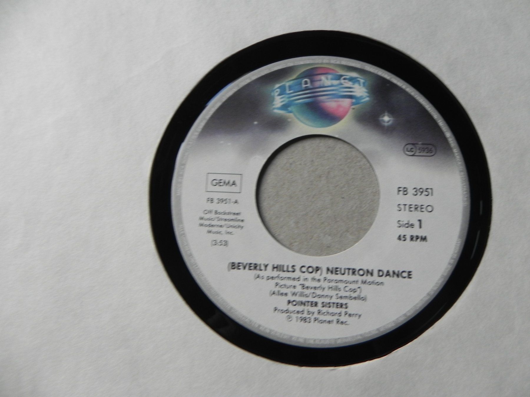 Dischi in vinile: LP & Single USA Soul R&B Disco Pointer Sisters 1985 Contact – Usato da Siebnen venduto da krimsie 8